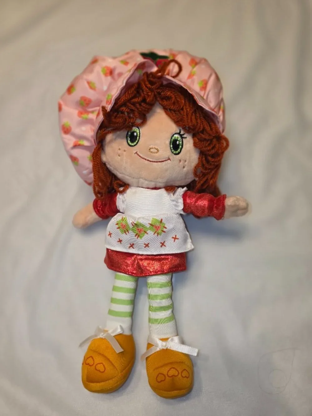 Strawberry Shortcake Rag Doll 14 Inch Wildbrain Sewn Eyes Toy Gift Nostalgia